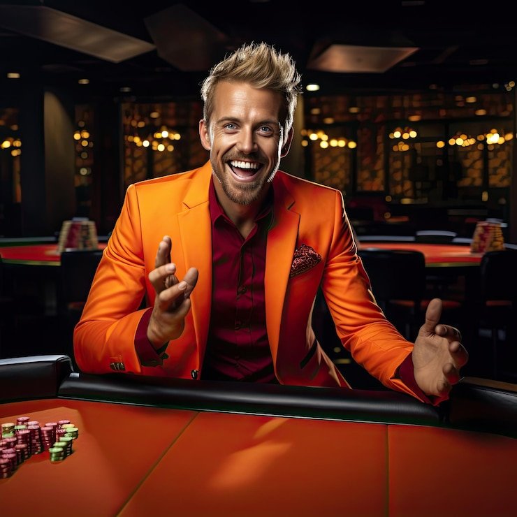 Permainan arcade dengan grafis berwarna-warni di platform dauntogel